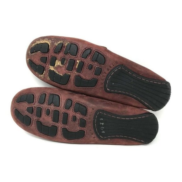 UGG Australia Loafer Flat Shoes Brown Leather 7 - Picture 6 of 10